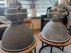 Industriele lampenset, Huis en Inrichting, Ophalen, Gebruikt, Industriele, Glas