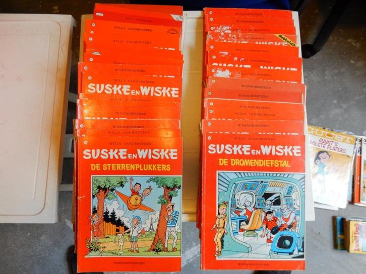 Diverse stripboeken, Suske en Wiske, Asterix, Lucky Luke., Boeken, Stripboeken, Gelezen, Meerdere stripboeken, Ophalen of Verzenden