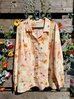Leuke luchtige vintage zomerblouse met bloemetjes, Ophalen of Verzenden, Zo goed als nieuw, Blouse of Tuniek