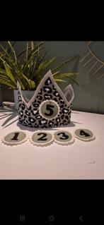 Verjaardagskroon vilt, Ophalen of Verzenden, Zo goed als nieuw