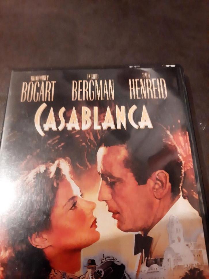 DVD - Casablaca - romantisch Drama, Cd's en Dvd's, Dvd's | Drama, Zo goed als nieuw, Drama, Vanaf 6 jaar, Ophalen of Verzenden