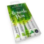 Ecoline brush pen set green 5st, Hobby en Vrije tijd, Verzenden, Nieuw, Potlood of Stift