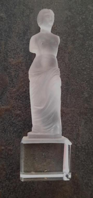 kristal beeldje Venus van Milo