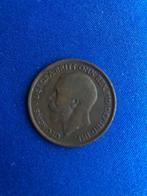 King George V Half Penny Coin Brits geld, antieke munt, Postzegels en Munten, Munten | Europa | Niet-Euromunten, Ophalen of Verzenden