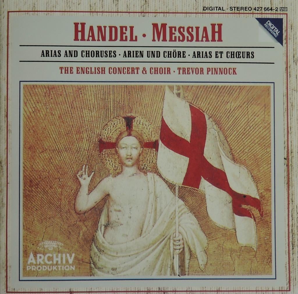 Messiah / Händel - The English Concert / Pinnock - ARCHIV, Verzenden, Zo goed als nieuw, Orkest of Ballet