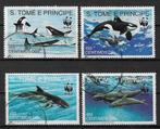 Sao Tomé en Principe Michel 1302-1305 gestempeld, Postzegels en Munten, Postzegels | Afrika, Ophalen of Verzenden, Overige landen