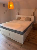 IKEA BRIMNES bed (180x200 cm) + VALEVÅG matras, Ophalen