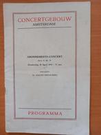 Programmaboekje Concertgebouw april 1932, haydn, mengelberg, Verzamelen, Muziek, Artiesten en Beroemdheden, Ophalen of Verzenden