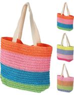 Gestreepte Strandtas, Ophalen of Verzenden, Nieuw, Overige kleuren, Shopper