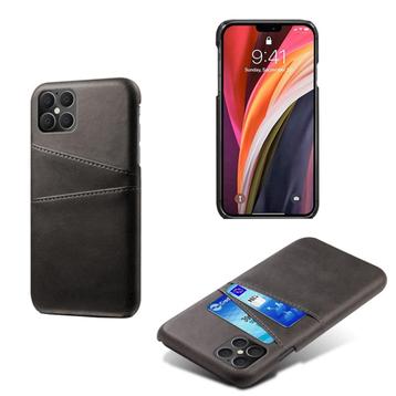 Backcover met Opbergvakjes Set voor iPhone 12 Pro Max _Zwart beschikbaar voor biedingen