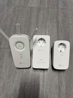 TP-Link Powerline kit + Wi-Fi extender, Ophalen of Verzenden, Zo goed als nieuw