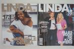 Linda - 2 tijdschriften / magazines met Michelle Obama en TV, Ophalen of Verzenden, Zo goed als nieuw, Damesbladen