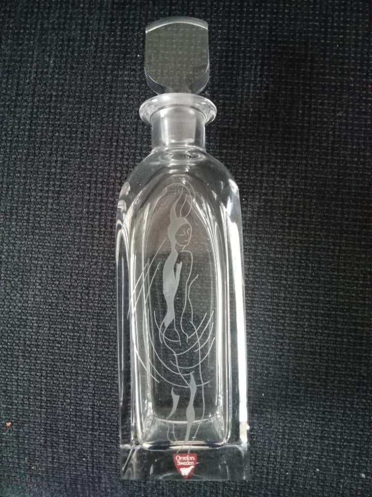 Orefors karaf, Antiek en Kunst, Antiek | Glas en Kristal, Ophalen of Verzenden