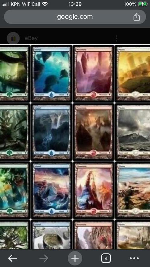 Gezocht; basic lands magic the gathering kaarten verzameling, Hobby en Vrije tijd, Verzamelkaartspellen | Magic the Gathering