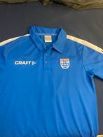 Pec Zwolle Polo - Craft - Blauw, Kleding | Heren, Blauw, Ophalen of Verzenden, Zo goed als nieuw, Voetbal