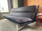 Vintage Artifort Kho Liang Le bank C683/3 donkergrijs 180cm, Ophalen, Gebruikt, 150 tot 200 cm, Driepersoons