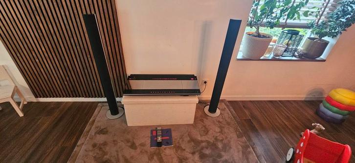 BeoCenter 9500 met B&O speakers b&o vintage speakerset, Audio, Tv en Foto, Stereo-sets, Gebruikt, Cassettedeck, Tuner of Radio