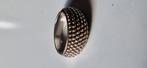 Prachtige bolletjes ring zilver 925, Ophalen of Verzenden, Zo goed als nieuw, 17 tot 18, Dame