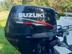 Suzuki 15 pk 4-takt Elektrische Start Langstaart, Watersport en Boten, Ophalen, 10 tot 30 pk, Gebruikt, Elektrische start