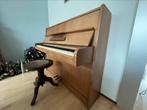 Scholze Piano met antiek piano krukje, Muziek en Instrumenten, Piano's, Gebruikt, Piano, Ophalen