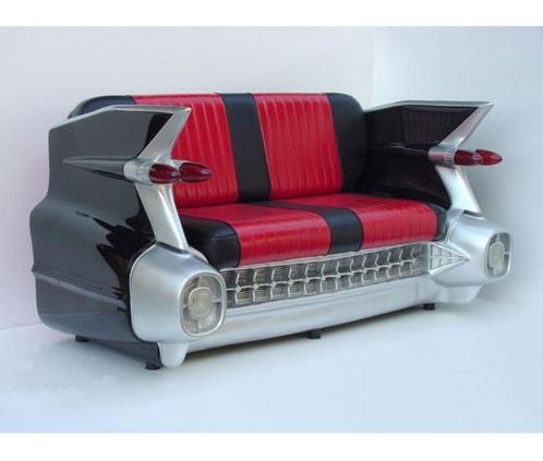 Sofa Cadillac - Autobank - met verlichting - 195 cm, Verzamelen, Automerken, Motoren en Formule 1, Nieuw, Ophalen