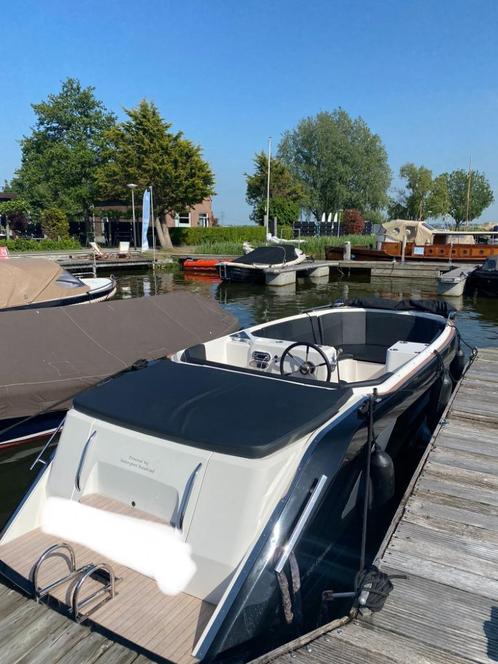Mooie 630 Tender sloep met vele extra's, Watersport en Boten, Motorboten en Motorjachten, Gebruikt, Polyester, 6 tot 9 meter, Benzine