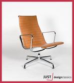 Vitra Eames ea116 Cognac Leder Chroom (voorraad:2), Zo goed als nieuw