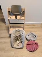 Stokke tripp trapp trip trap kinderstoel met Newborn, Kinderen en Baby's, Kinderstoelen, Ophalen, Zo goed als nieuw, Meegroeistoel