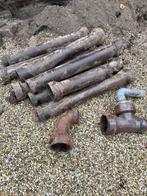 Diverse gebruikte gresbuizen en bochten, Ophalen, Overige materialen, Gebruikt, Minder dan 2 meter