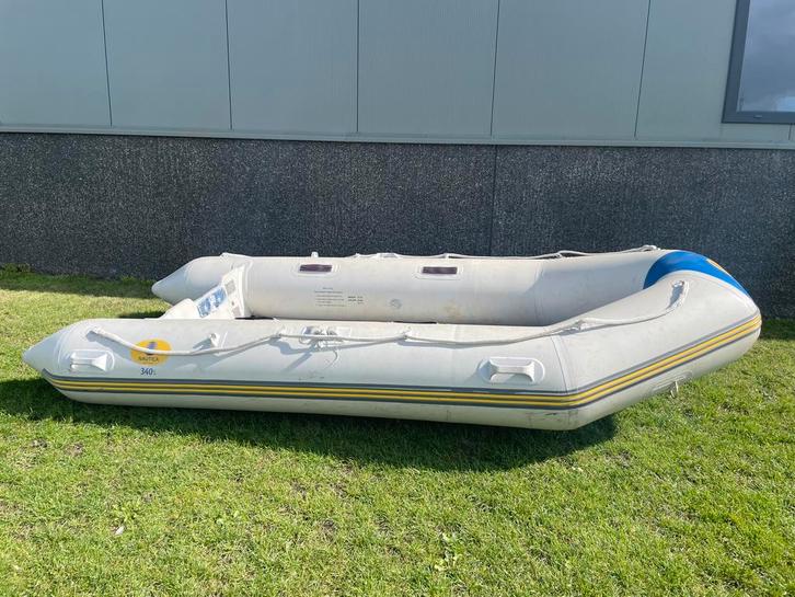 340meter rubberboot nette staat, Watersport en Boten, Bootonderdelen, Zo goed als nieuw, Overige typen, Zeilboot of Motorboot