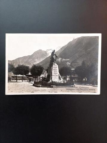 Ansichtkaart Frankrijk Chamonix Monument Soldaten 1914-1918 beschikbaar voor biedingen