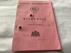 Oud Rijbewijs - Collectieobject Oestgeest, Verzamelen, Ophalen of Verzenden