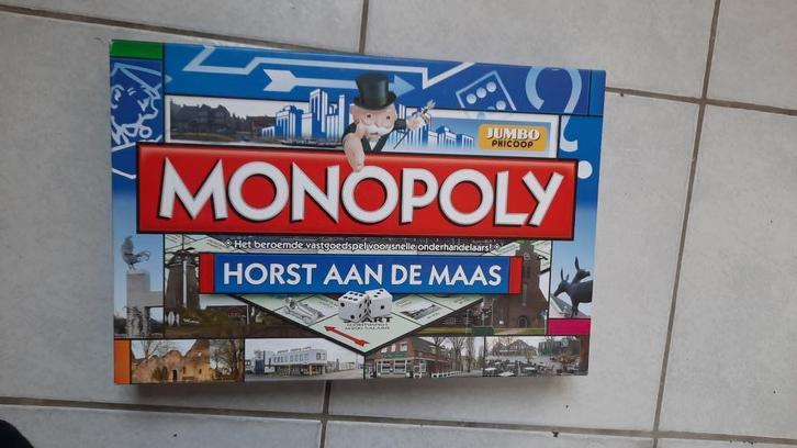 bordspel Monopoly Horst aan de Maas Monopolie fraai, Hobby en Vrije tijd, Gezelschapsspellen | Bordspellen, Nieuw, Een of twee spelers