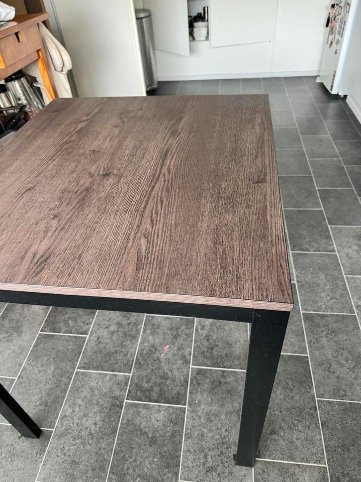 Ikea Uitschuifbare Tafel, Huis en Inrichting, Tafels | Eettafels, Gebruikt, 50 tot 100 cm, 100 tot 150 cm, Vier personen, Rechthoekig