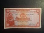 100 dollars Hong Kong vf 1971, Ophalen of Verzenden, Zuidoost-Azië, Los biljet