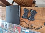 Ps3 slim met games, Ophalen, 250 GB, Met 3 controllers of meer, Slim