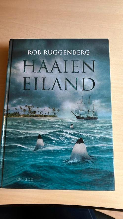 Rob Ruggenberg - Haaieneiland, Boeken, Kinderboeken | Jeugd | 10 tot 12 jaar, Zo goed als nieuw, Ophalen of Verzenden