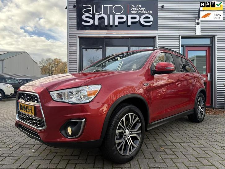 Mitsubishi ASX 1.6 Cleartec Intense -KEYLESS-TREKHAAK-AUTO A, Auto's, Mitsubishi, Bedrijf, Te koop, ASX, ABS, Achteruitrijcamera