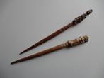 2 Egyptische benen haarnaalden pinnen. Romeinse periode., Verzamelen, Beelden en Beeldjes, Verzenden, Gebruikt