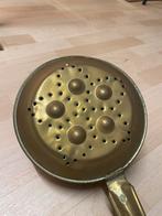 Antieke messing beddenpan, Antiek en Kunst, Antiek | Koper en Brons, Ophalen of Verzenden