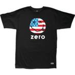 LOSER MACHINE X ZERO AMERICAN SMILEY T/SHIRT BLACK, Nieuw, Zero, Zwart, Ophalen