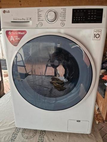 WASMACHINE LG 8 KILO WERKT NOG GOED VOOR ONDERDELEN  beschikbaar voor biedingen
