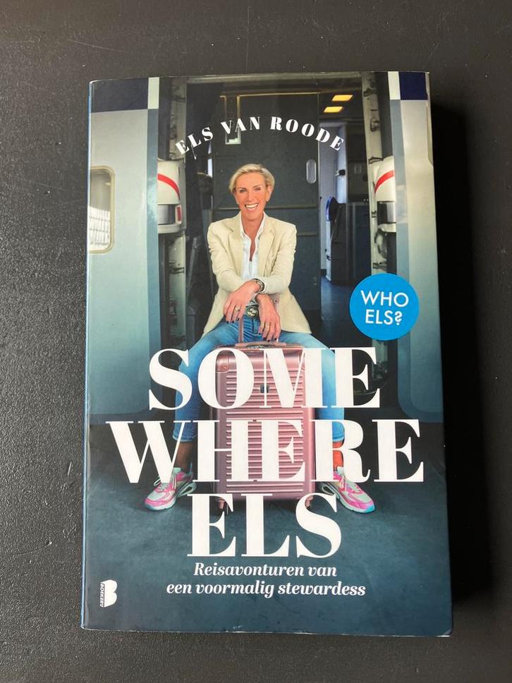 Somewhere Els (Reisverhalen van voormalig stewardess), Boeken, Biografieën, Zo goed als nieuw, Overige, Ophalen of Verzenden