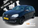 Volkswagen Polo 1.4-16V Optive | AIRCO | CRUISE | TREKHAAK, Voorwielaandrijving, Gebruikt, Zwart, Zwart
