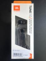 JBL Tune 110 Oordopjes - Zwart, Ophalen of Verzenden, Nieuw, Op oor (supra aural)