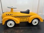 Metalen loopauto vintage NYC taxi yellow retro, Ophalen, Gebruikt, Loopvoertuig