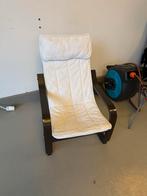 IKEA Pello stoel/fauteuil - Zwartbruin/Wit, Ophalen, Gebruikt, Wit