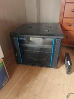 Nette Prestaq patchkast 60x52x60cm incl. switch/patchpaneel, Ophalen, Zo goed als nieuw