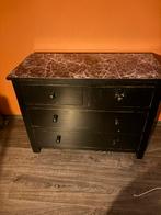 Commode met 4 laden, Huis en Inrichting, Kasten | Ladekasten, Ophalen, Gebruikt, 100 tot 150 cm, 3 of 4 laden