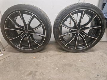 18 inch LENSO velgenset – 5x100 – met Michelin Pilot Sport 4 beschikbaar voor biedingen